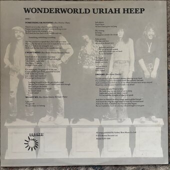 Uriah Heep — Wonderworld. LP - 3