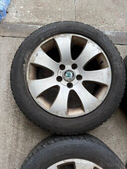 Škoda Superb II originální ALU disky 5x112 R16 - 3