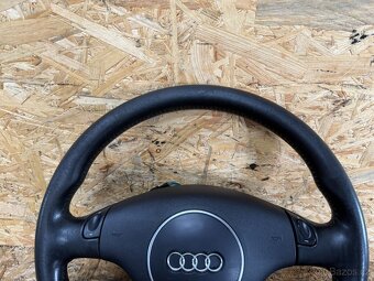 KOŽENÝ VOLANT S ŘAZENÁM AUDI A6 C5 - 3