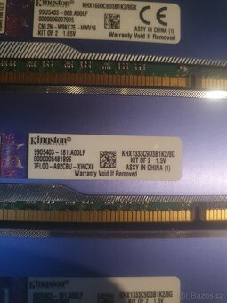 Kingston DDR3 4x Hyper Blu 16GB - 3
