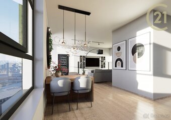 Byt 3+kk s výhledem na Brno, novostavba - 3