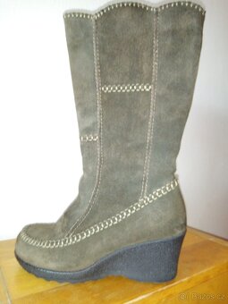 Zimní kozačky semišové vel. 36, Lambertazzi - 3