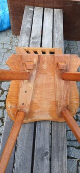 Selská židle dub - 3