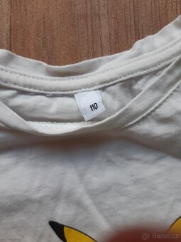 Tričko pikachu 110 - 3