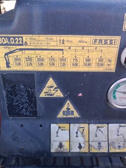 Hydraulická ruka Fassi F80.22 - 3
