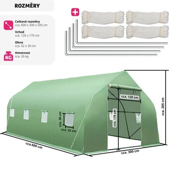 Zahradní foliovník nový - 3