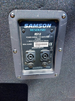 Samson RS 12 - pasivní reproboxy - 3