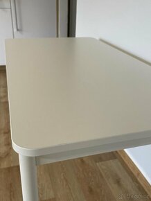 Ikea TOMMARYD jídelní stůl, bílý 130x70 cm, jako nový - 3