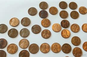 Sada minci Lincoln cent USA 1974-2014 - 3
