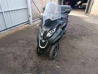 Piaggio mp3 500 ABS,ASR,kufr černá 2 cz doklady v ceně - 3