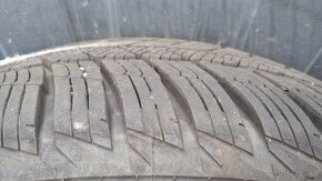 prodám 4 ks disky + 4ks zimní pneu Nissan 17x7J ET47 - 3