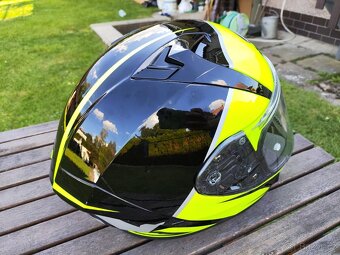 Moto helma Airoh Valor Eclipse žlutá/černá lesklá vel. XS - 3
