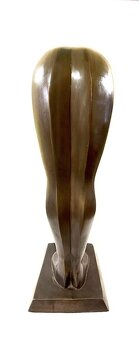 PLAVEC SKOK DO VODY - MODERNA SOCHA Z BRONZU 85 cm - 3