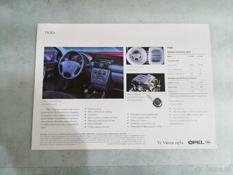 Opel Tigra - prospekt a ceníky - doprava v ceně - 3