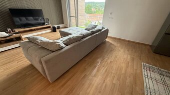 Sedaci souprava - šedivá 337x228cm. - 3