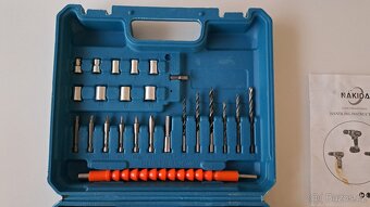Aku šroubovák (vrtací kladivo), 2x baterie 18V Li-ion - 24ks - 3