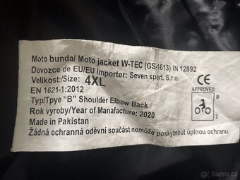 Pánská textilní moto bunda - 3