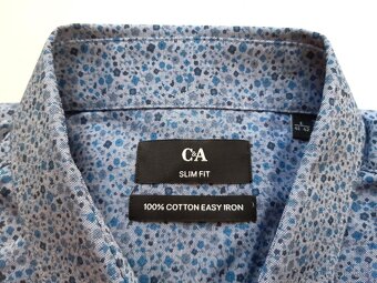 Pánská košile C&A Slim Fit, vel. L 41-42, nová - 3