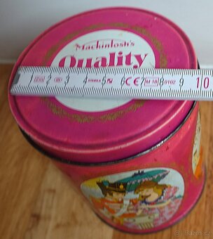 Retro plechovka Mackintosh's Quality Street – 60.–70. léta, - 3