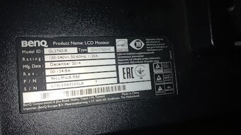 Prodám LCD monitor Benq GW2760S - 3