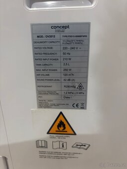 Odvlhčovač concept perfect air - 3