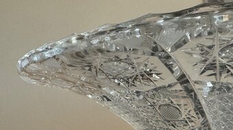 Ručně broušená křišťálová mísa Symfonie světla, -50% - 3