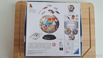 PUZZLE - BALL 3D. POKÉMON. EasyClick 73 dílků. - 3