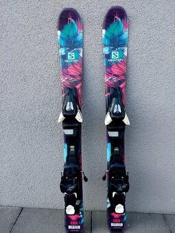 Dětské lyže SALOMON LUX, 80 cm + lyžáky - 3