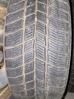 Plechové disky 15” 4x108 a zimní pneu 185/60/R15 - 3