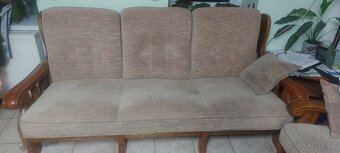 Rustikální sedací souprava 3+2+1 - 3