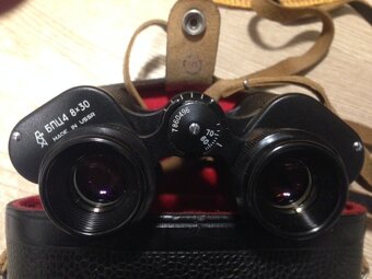 Dalekohled....Ruský БПЦ 8x30 ...USSR,,,,,uloženka - 3