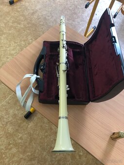Raritný B Klarinet Buffet Crampon B11 biely - 3