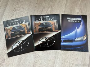 Toyota Avensis, Camry, Carina E, Hiace, Previa prospekty - 3