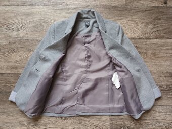Dětské holčičí šedivé sako Zara Kids, 5 - 6 let - 3