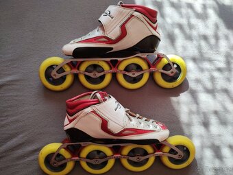 In-line karbon RollerBlade ProBlade, kolečka 100mm, vel. 39 - 3