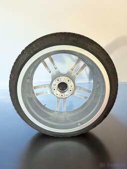 Originální alu kola BMW 5x120 + zimní 255/35r19 - 3