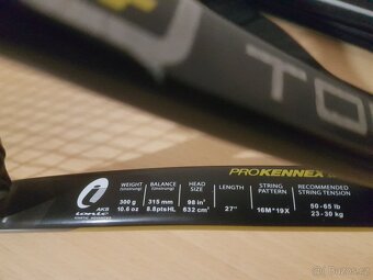 Prodám tenisové rakety ProKennex Q+ TOUR 98,obě - 3