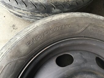 Citroen Berlingo 4x disky + letní pneu vel. 16 - 3