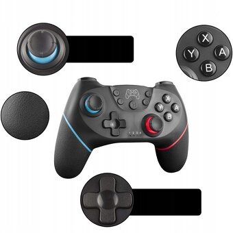BLUETOOTH BEZDRÁTOVÝ OVLADAČ PRO NINTENDO SWITCH N-SL - 3