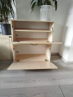 Závěsné skříňky (2 ks) – dekor jasan - 3