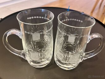 Půllitry z broušeného skla - 3