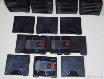 MD minidisc SONY 74min., s obaly, sada 9ks - 3