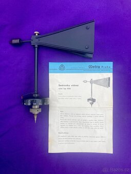 Měřič síly větru ruční typ 825 Metra Praha cena 1000 Kč - 3