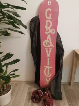 Nový SNOWBOARD +VÁZÁNÍ +OBAL 154 - 3
