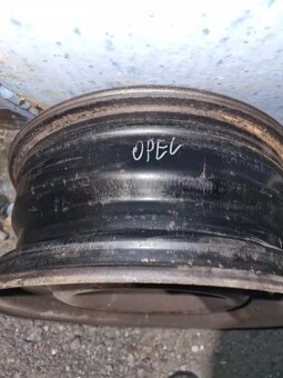 Plechové disky 15", Opel Zafira, Astra atd. - 3