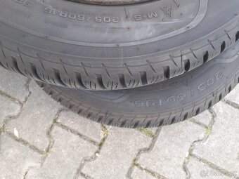 205/60 R16 zimní nová 4x108 - 3