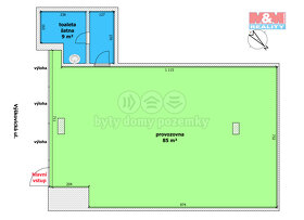 Pronájem obchod a služby, 94 m², Ostrava, ul. Výškovická - 3