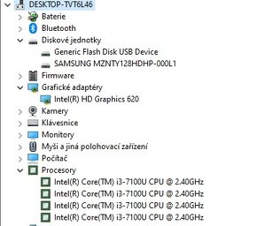 ▼Lenovo ThinkPad 13 Gen 2 - 13,3" / i3-7100U / 4GB / SSD / Z - 3