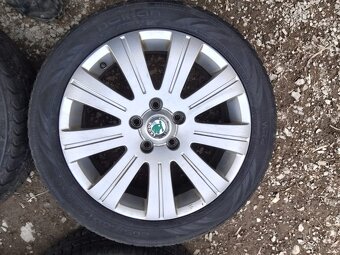 6x17 e45 5x112 ALU originál Škoda - 3