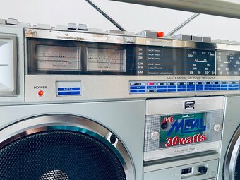 Radiomagnetofon/ boombox REZERVACE JVC RC-M70, rok 1980 - 3
